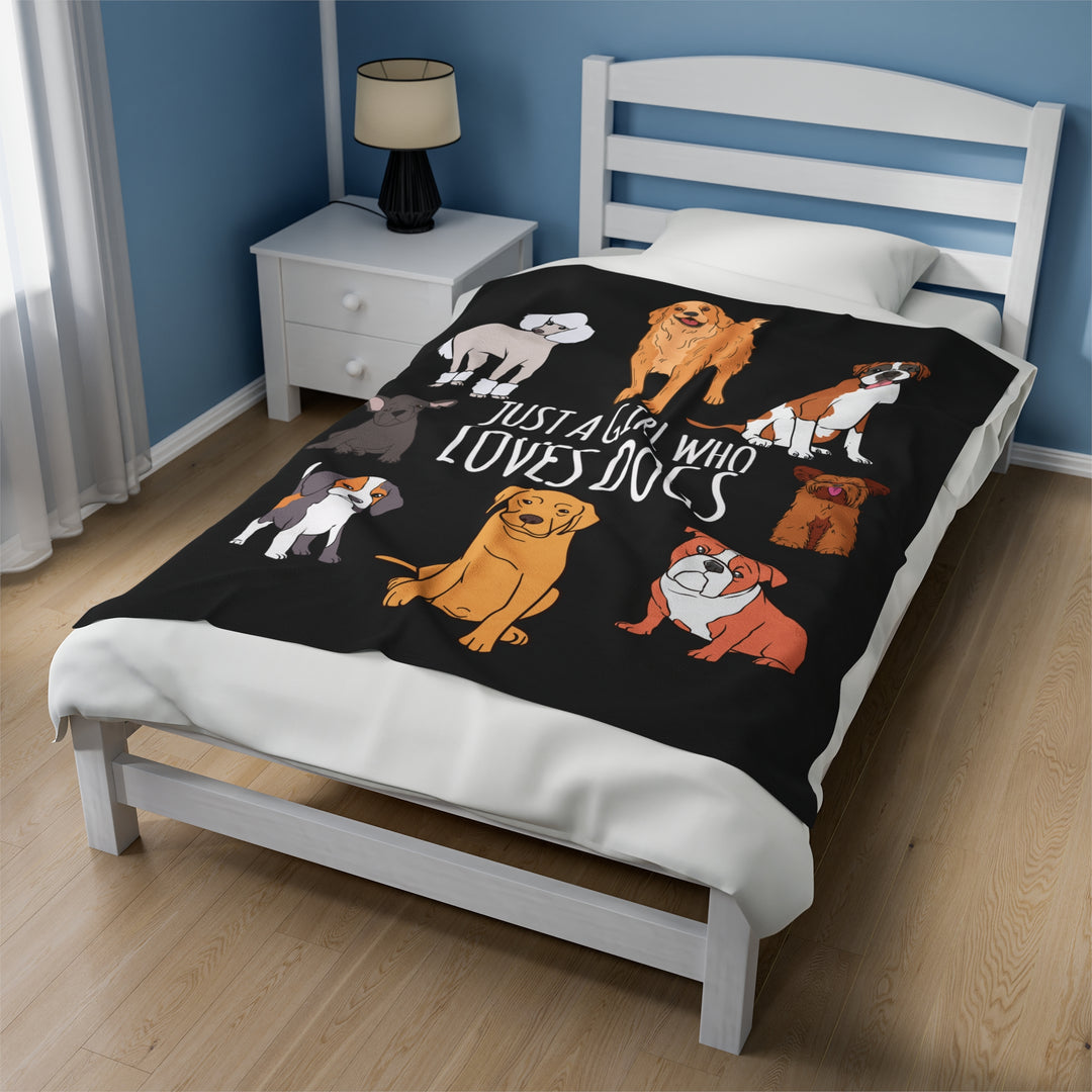 Blanket With Dogs On It For Kids Bedroom
