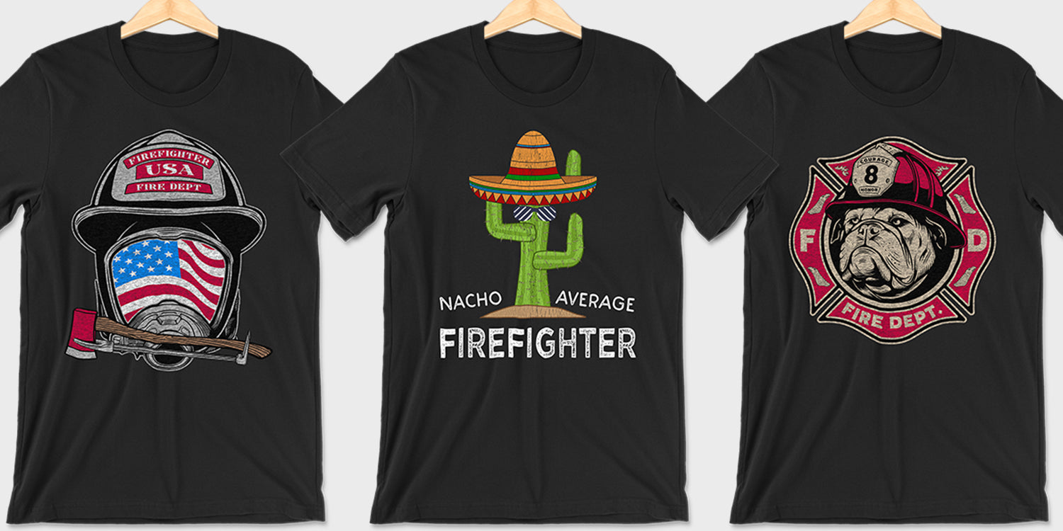 Funny Firefighter Fireman Shirts