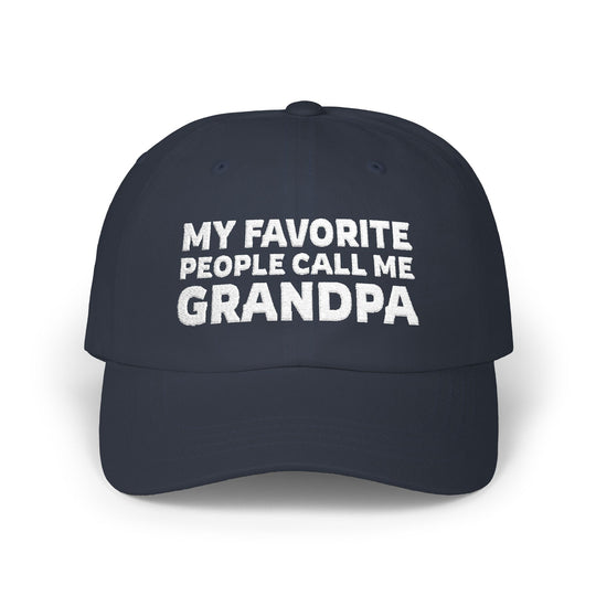 Funny grandpa hat saying