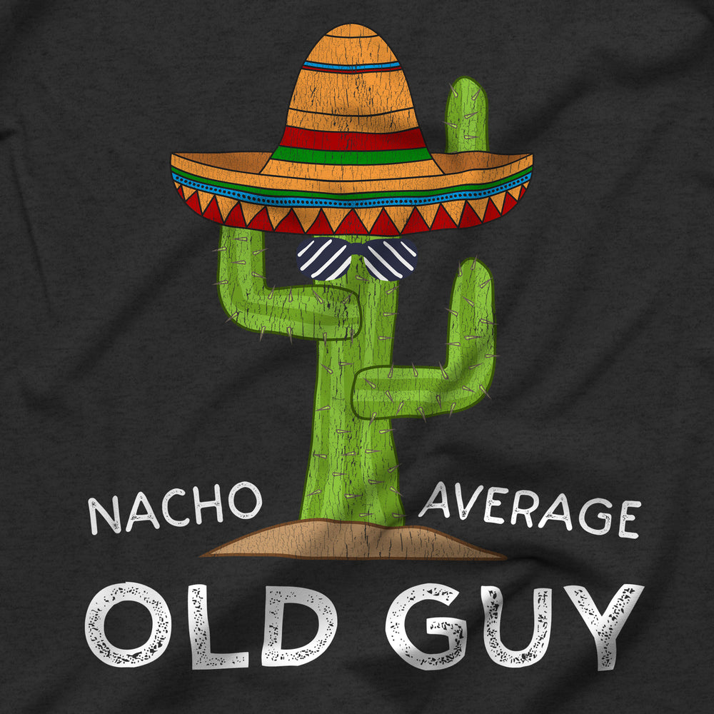 Funny Mens Graphic Old Man T-Shirt