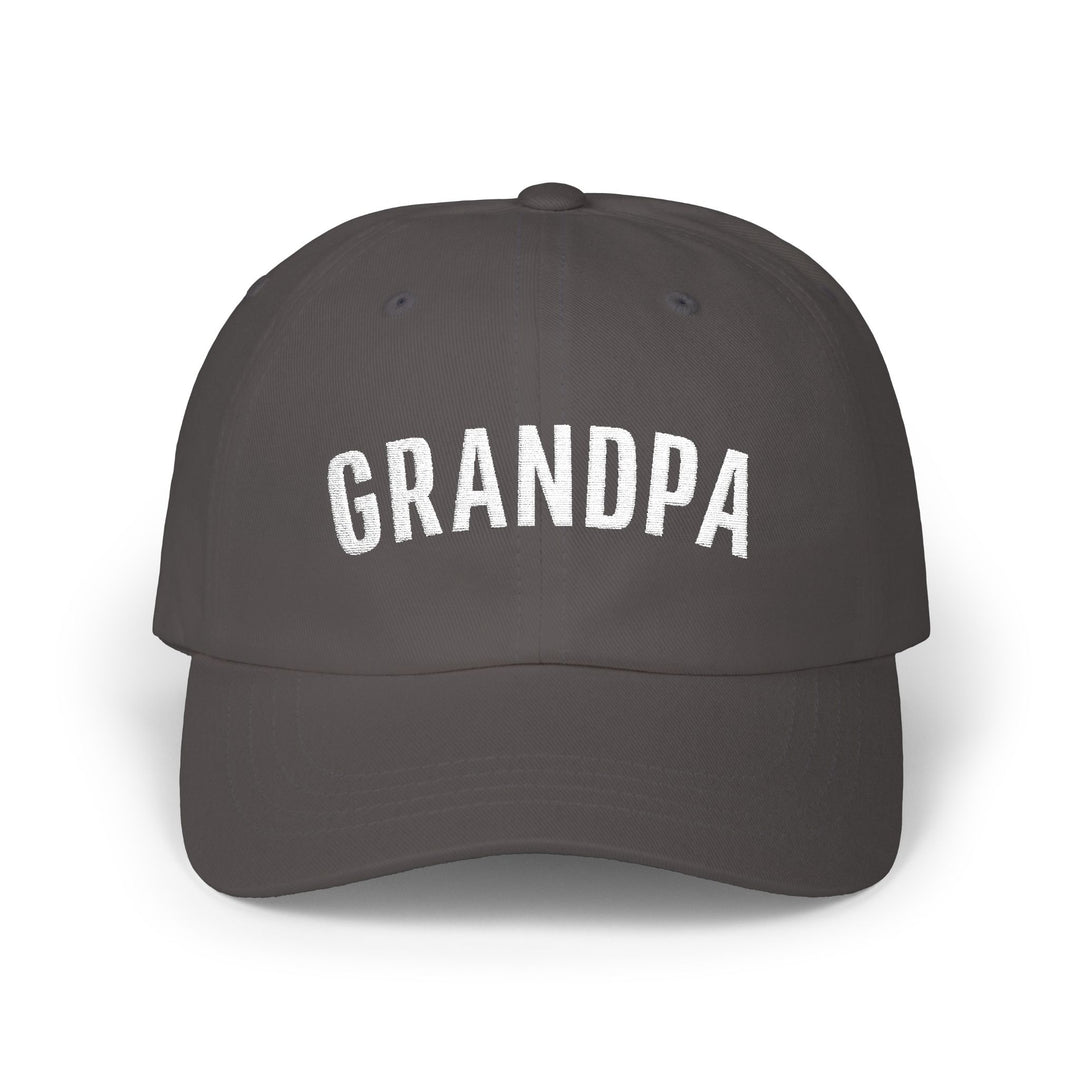 Grandpa baseball cap grey color