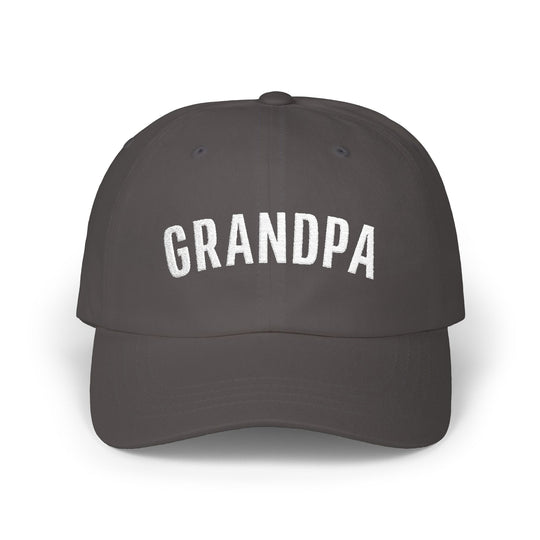 Grandpa baseball cap grey color