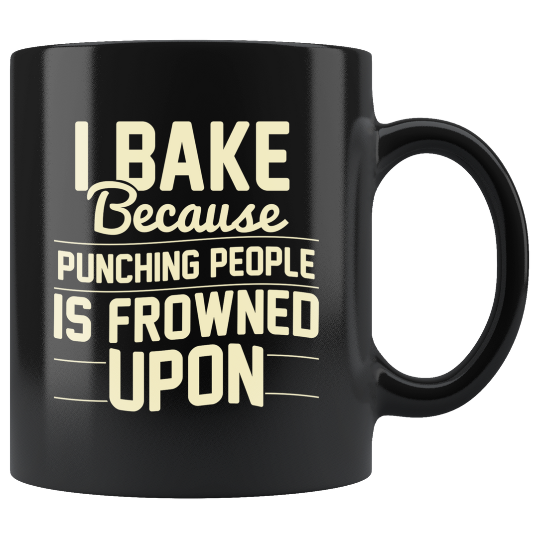 Baking Lover Mug - Black 11 oz.