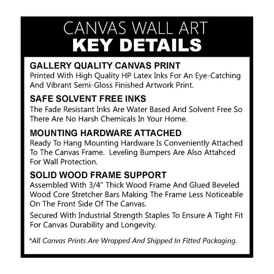 Cigar Lovers Wall Art Canvas Print - Key Details