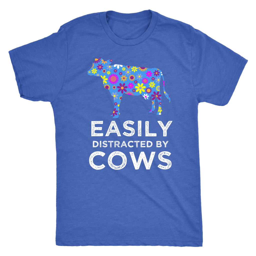 Easily Distracted By Cows Shirt - Unisex Shirt