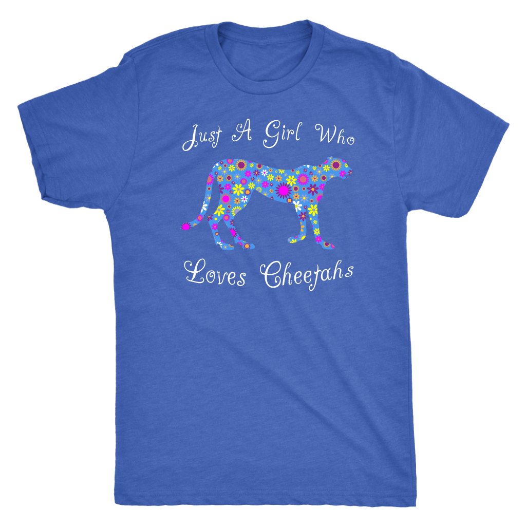 Just A Girl Who Loves Cheetahs - Womens Shirt