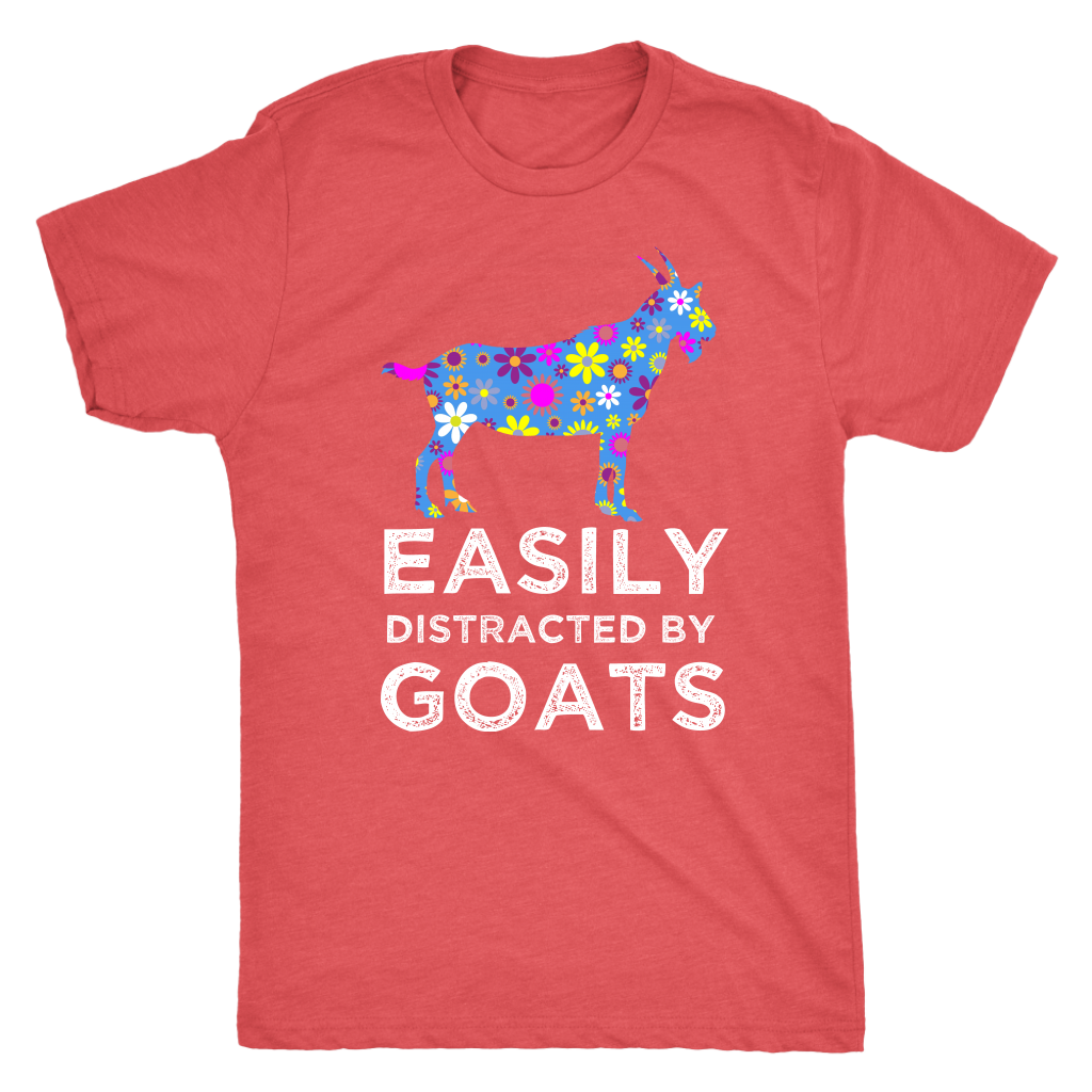 Easily Distracted By Goats - Unisex Shirt