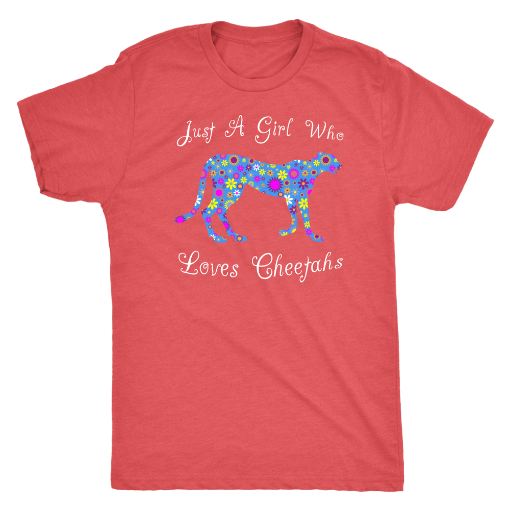 Just A Girl Who Loves Cheetahs - Womens Shirt
