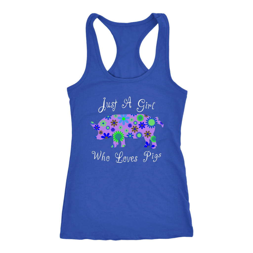 Girl Who Loves Pigs - Tank Top