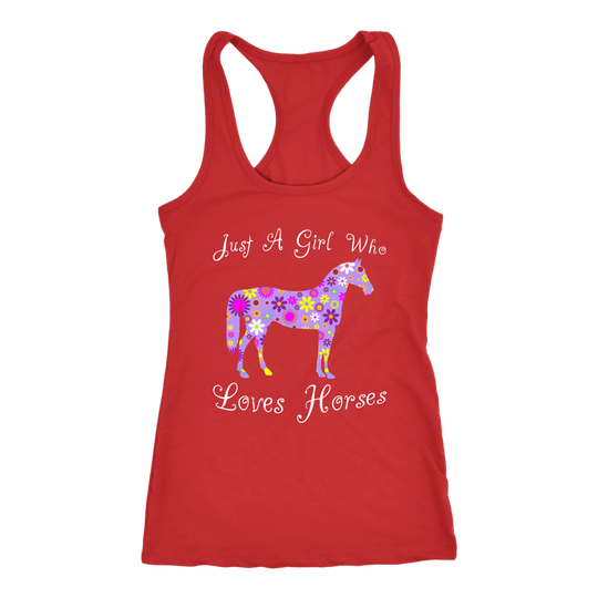Girl Who Loves Horses - Women's Tank