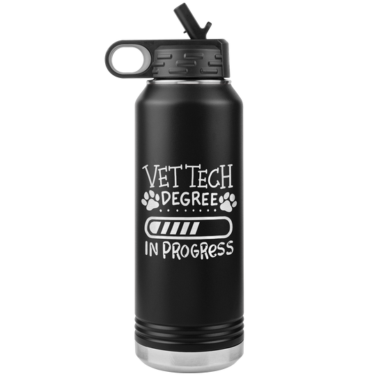 Vet Tech Student Water Bottle Tumbler (32 Oz.)
