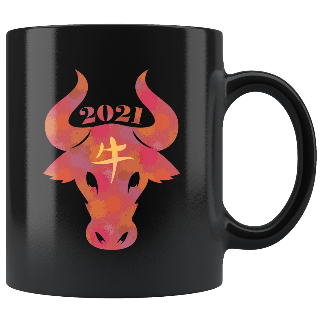 Chinese Zodiac Coffee Mug Year Of The Ox 2021