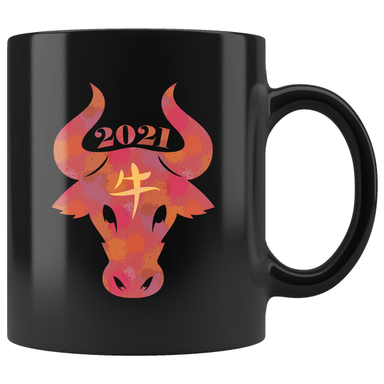 Chinese Zodiac Coffee Mug Year Of The Ox 2021