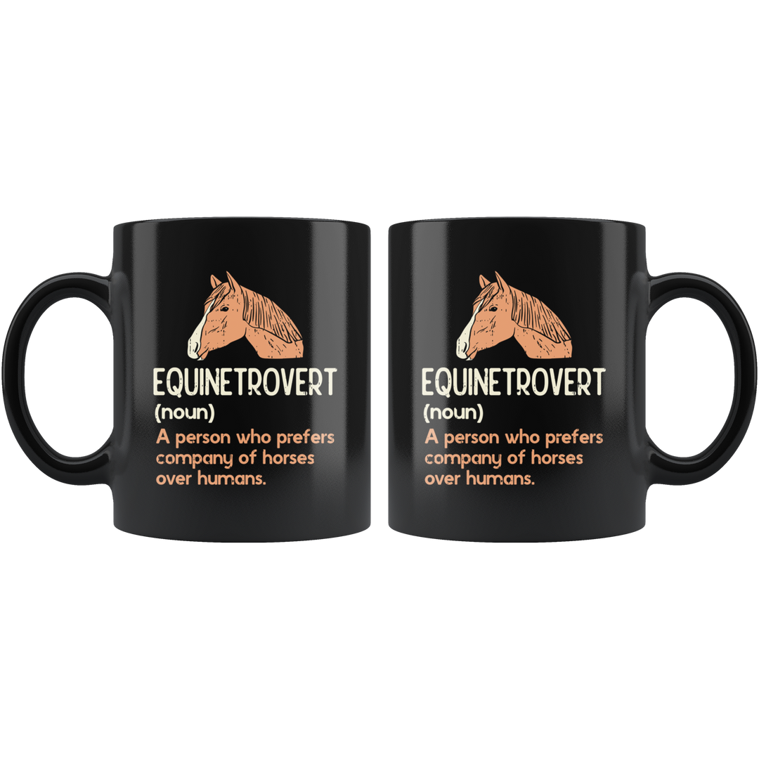 Equestrian Humor Coffee Cup