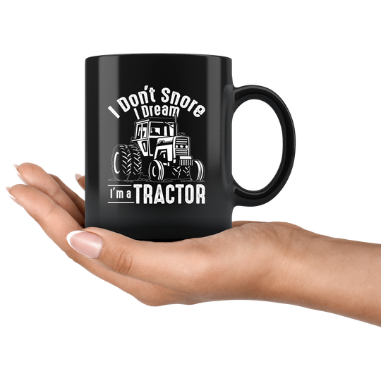 Tractor Mug - Black 11 oz.