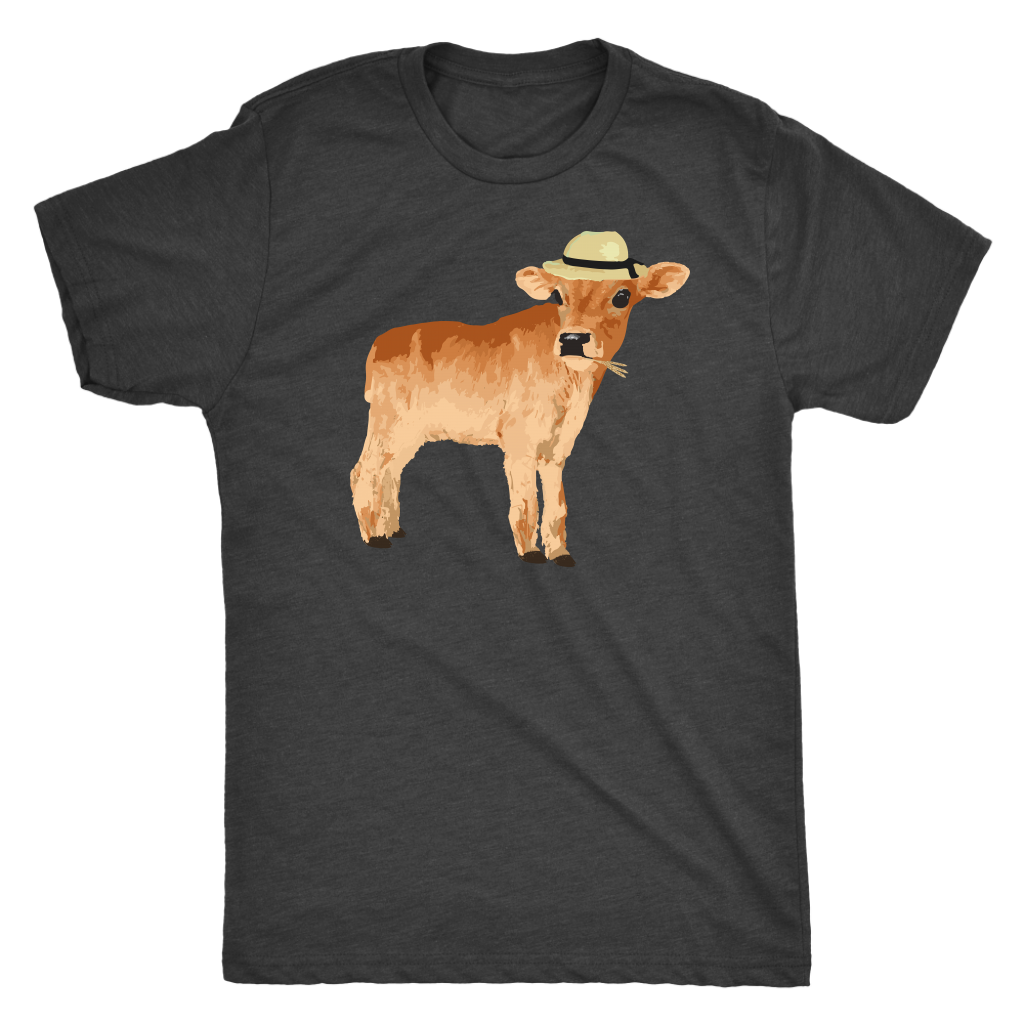 Cute Cow Illustrative Shirt