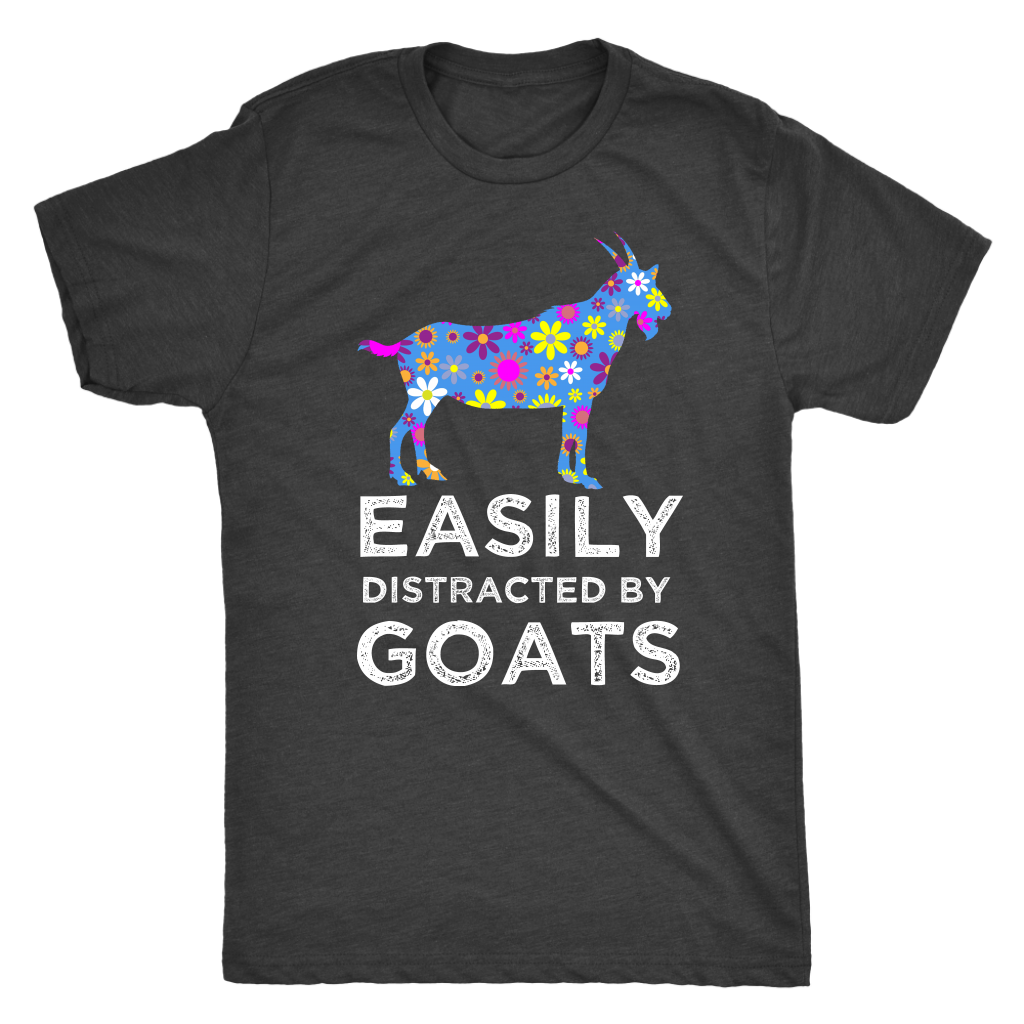 Easily Distracted By Goats - Unisex Shirt