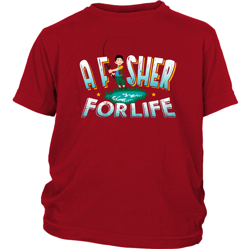 A Fisher For Life - Boys Shirt
