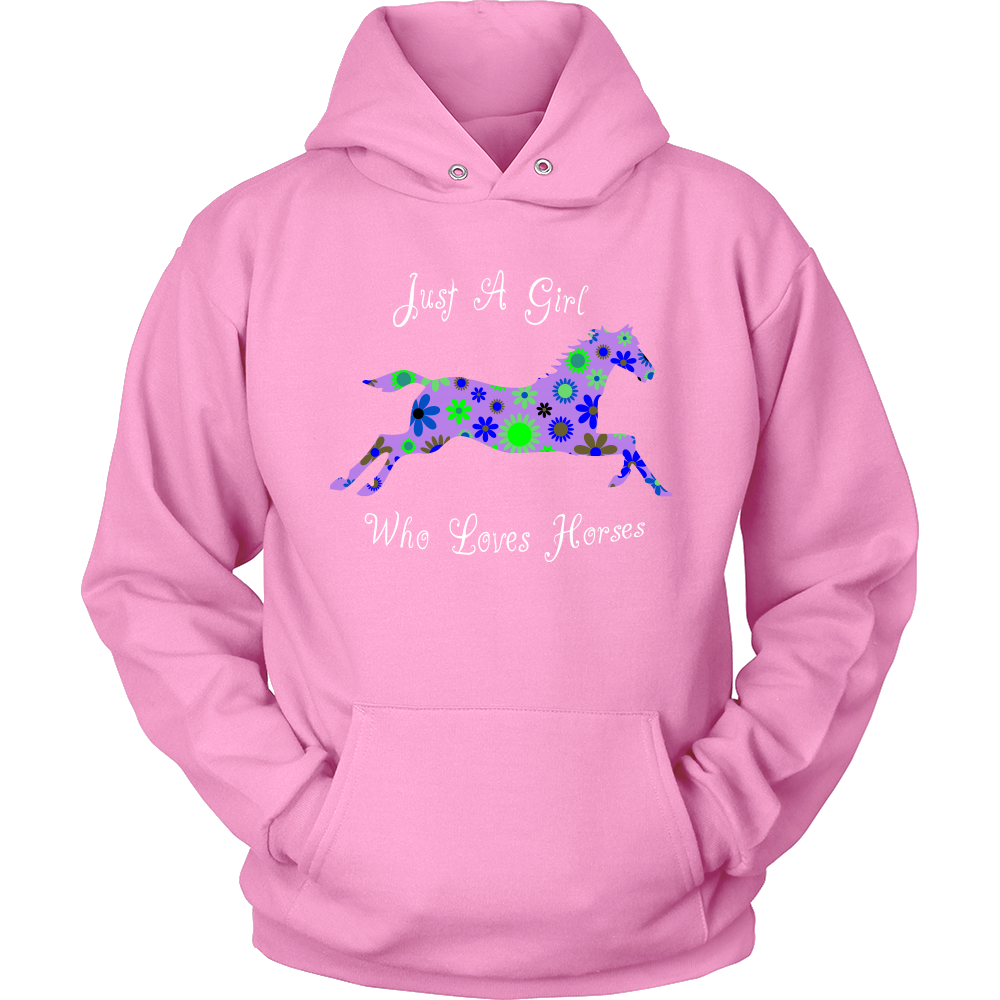 Just A Girl Who Loves Horses Hoodie
