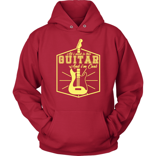 All I Need Is The Guitar Hoodie