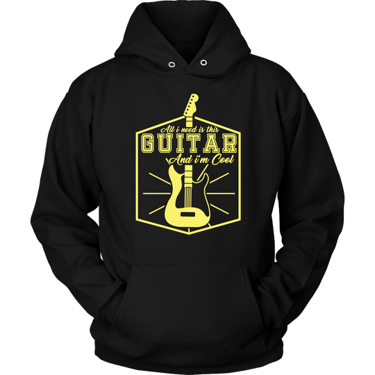 All I Need Is The Guitar Hoodie