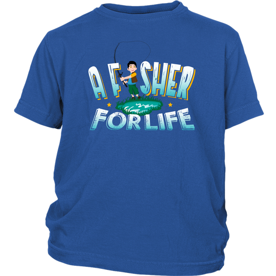A Fisher For Life - Boys Shirt