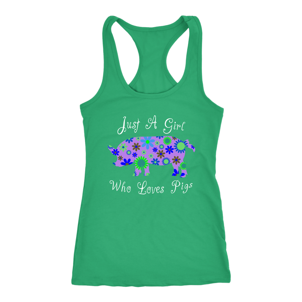 Girl Who Loves Pigs - Tank Top