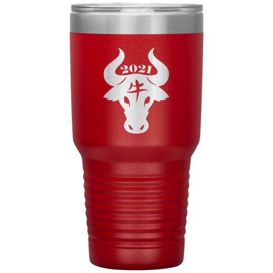 Chinese Zodiac Year Of The Ox 2021 Tumbler - 30 oz.