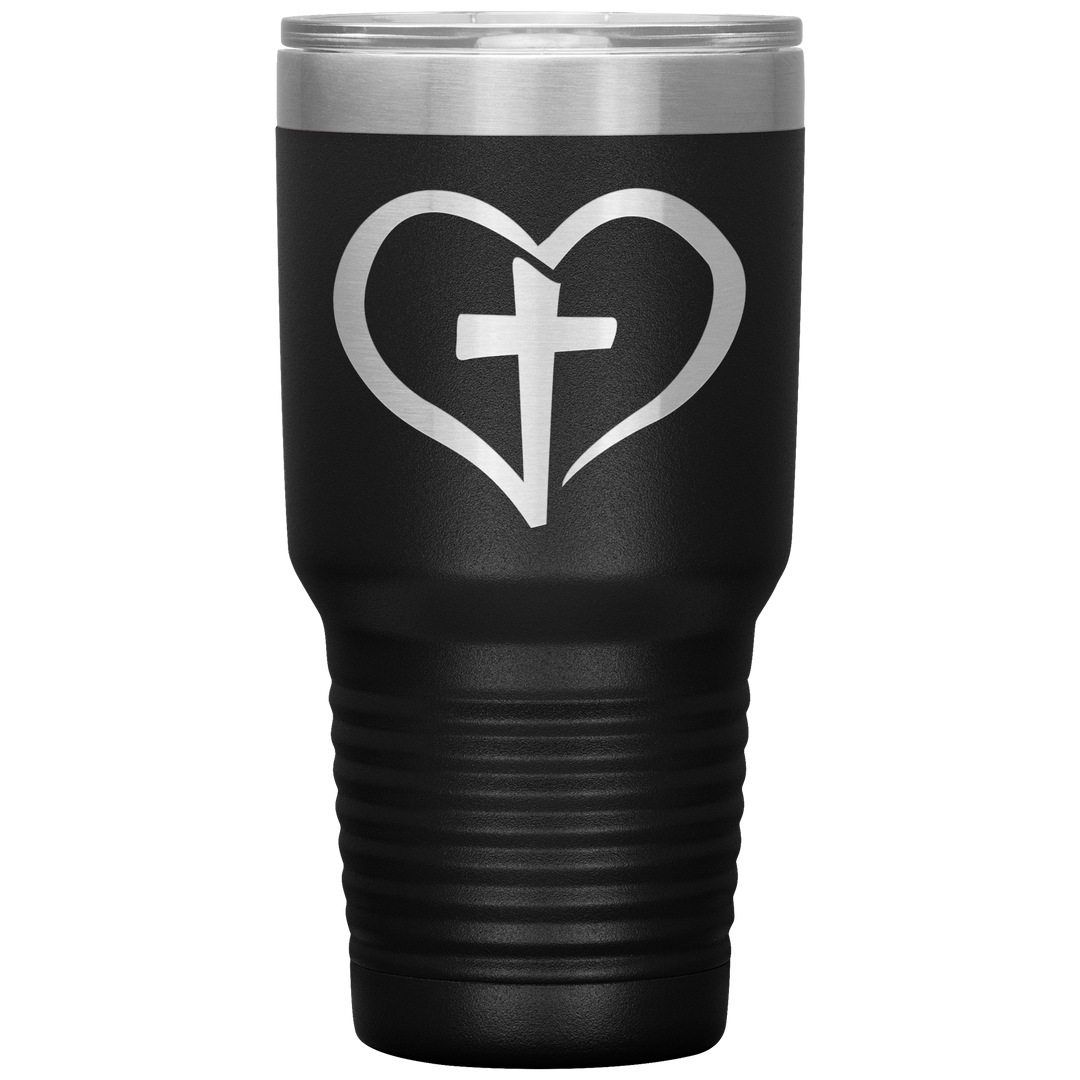 Faith Love Tumbler Travel Mug - 30 oz.